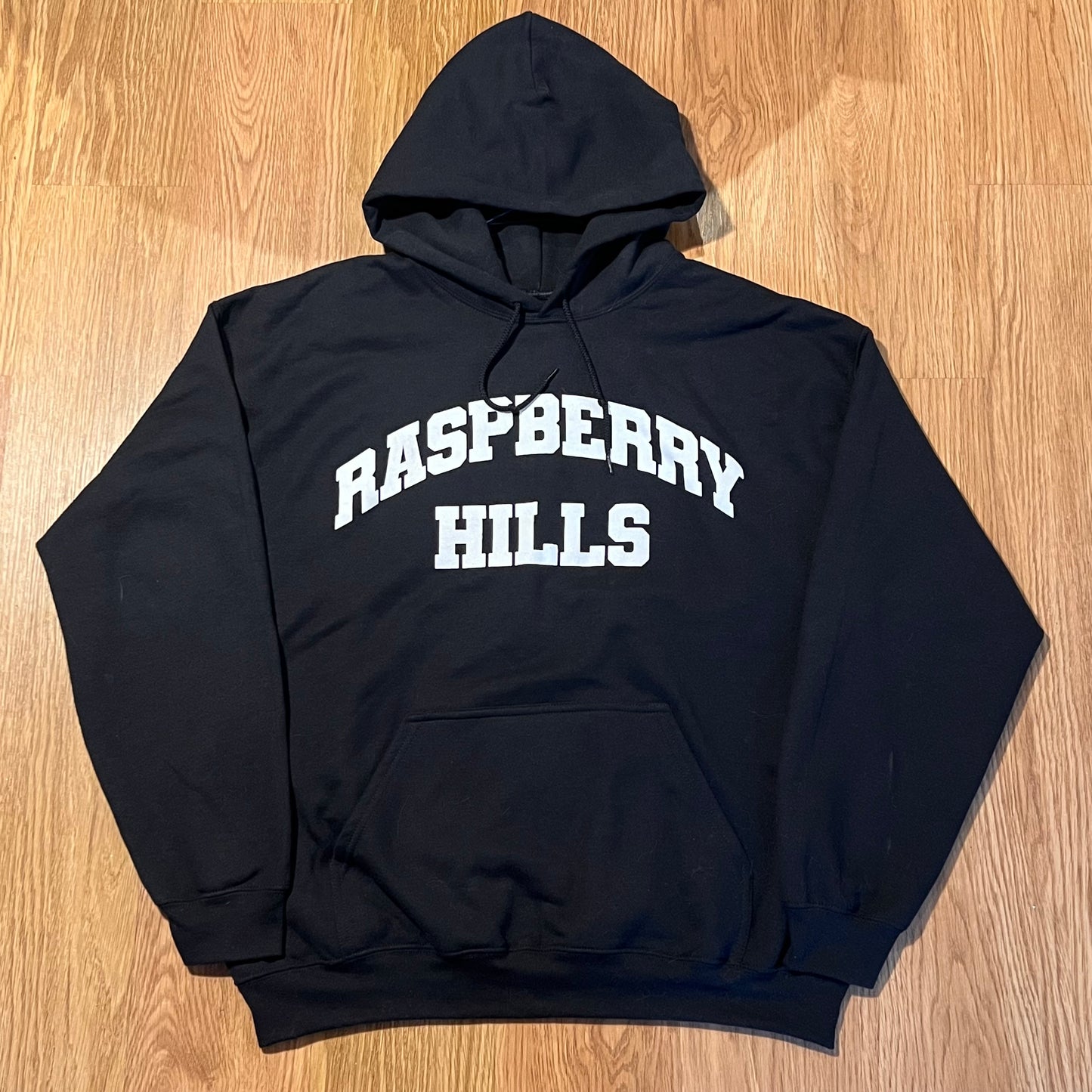 The GV Gallery Black OG Raspberry Hills Hoodie