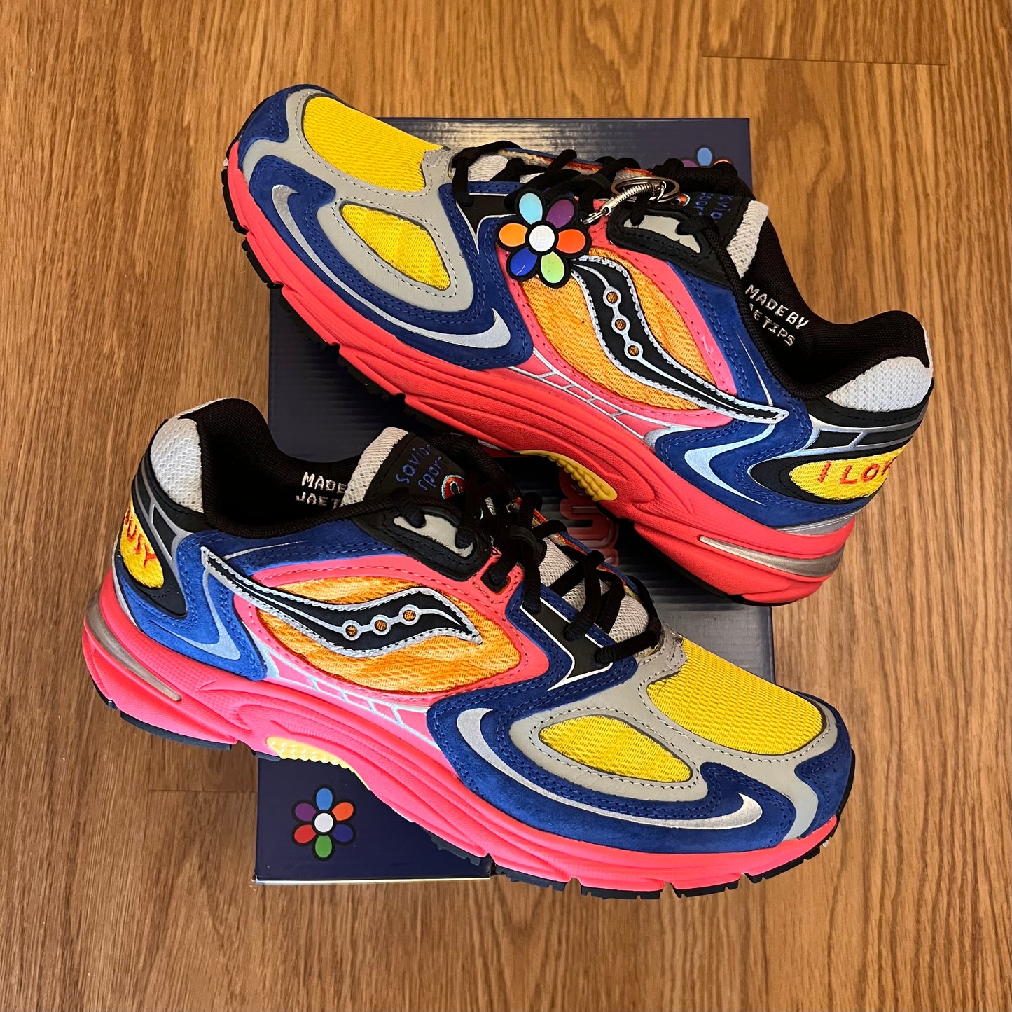Saucony x Jae Tips jazz 9 "I love you but im busy"